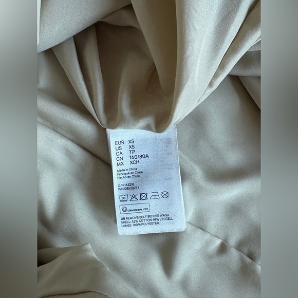 H&M Short Trench Coat - Picture 5 of 5